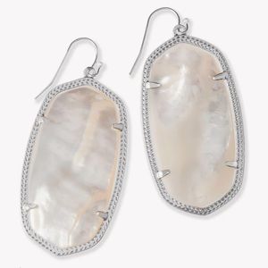 Kendra Scott Danielle Gold Drop Mother of Pearl Earrings